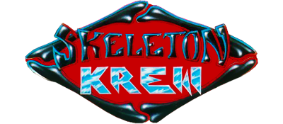 Skeleton Krew logo for Sega Genesis